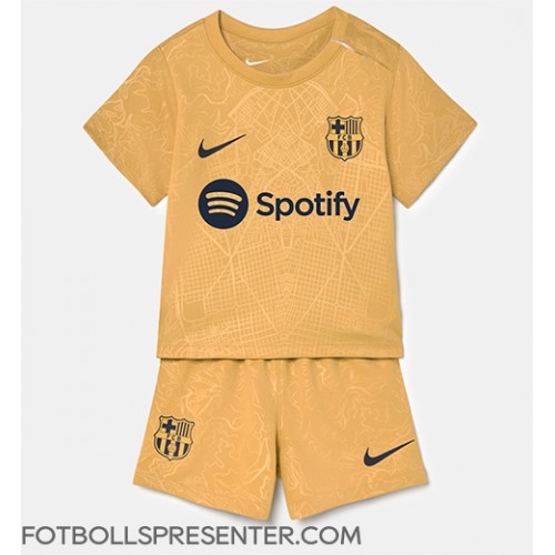 Barcelona Bortatröja Barn 2022-23 Kortärmad (+ korta byxor)